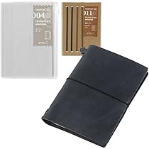 ミドリ　midori トラベラーズノート 黒 611s5U+kMUL._AC_UL210_SR210,